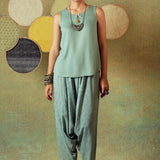 Sage green Turkish pant co-ord set – complete look