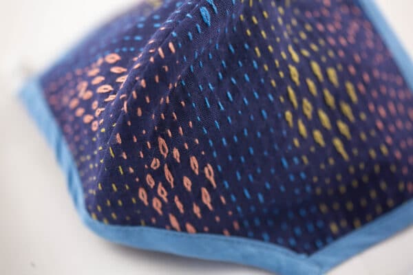 RA Studio Designer Dust Protection Embroidery Mask Cotton Reusable