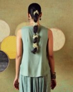 Sleeveless Top Muted Sage Green - Image 3