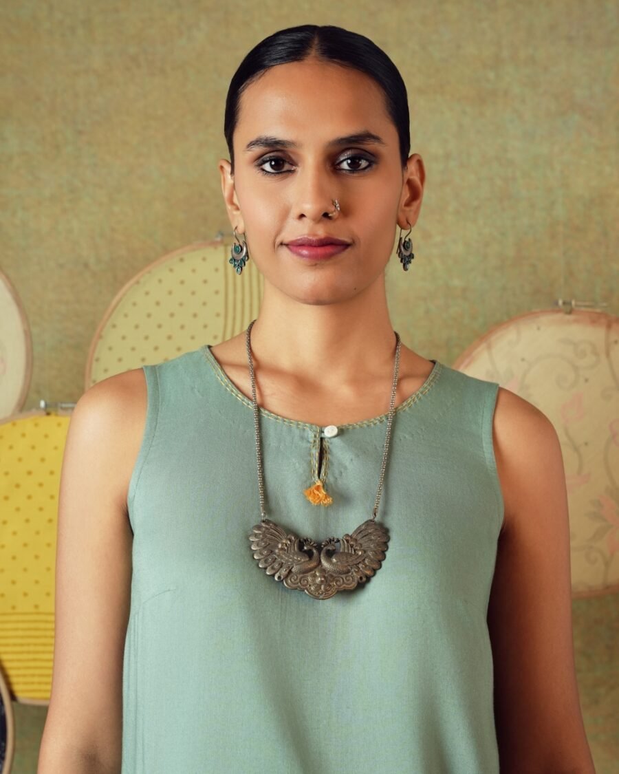 Sleeveless Top Muted Sage Green - Image 5