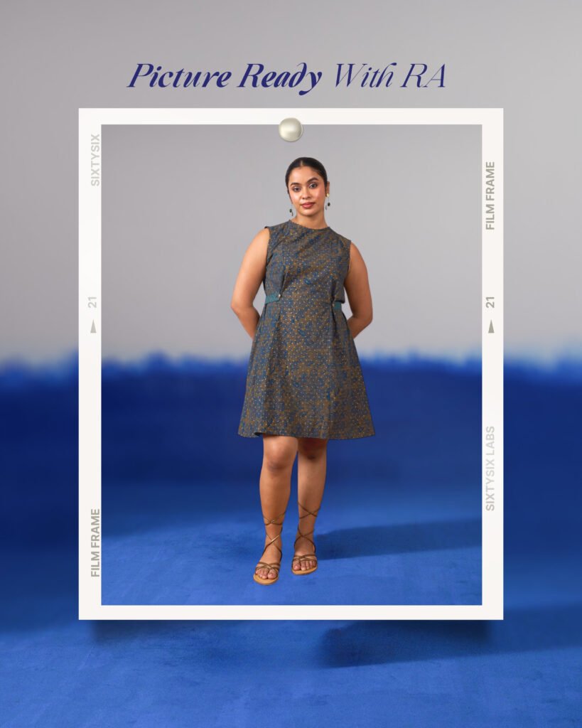 Picture Ready with R.A | The Blue Chintz Princess Line Dress