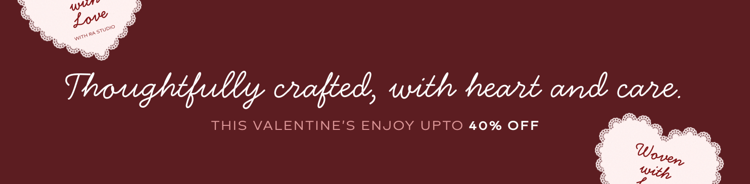 RA Studio Valentine day sale - get upto 40% Off on select items
