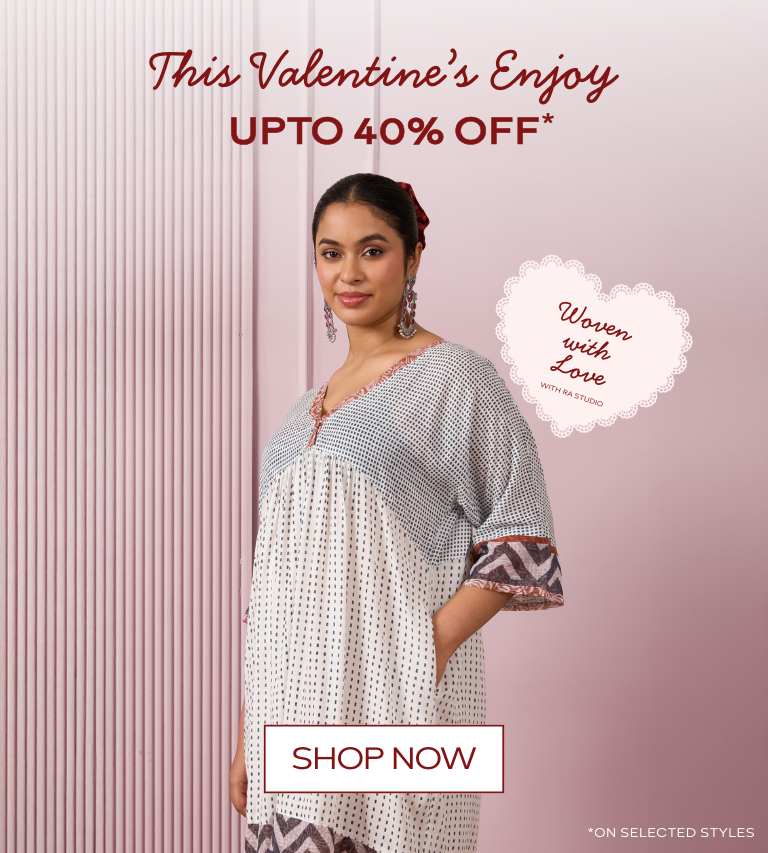 RA Studio Valentine day sale - get upto 40% Off on select items